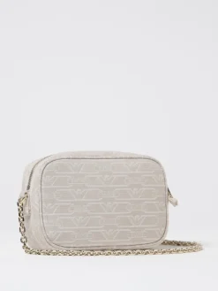 Borsa a tracolla camera case Emporio Armani Canvas Jacquard
