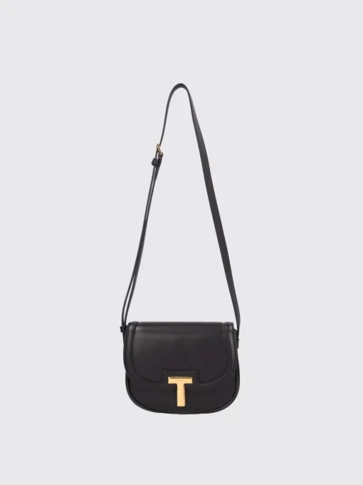 Borsa a tracolla in pelle T Tom Ford