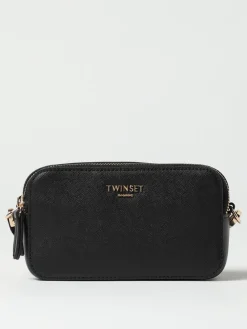 Borsa a tracolla in pelle sintetica Twinset
