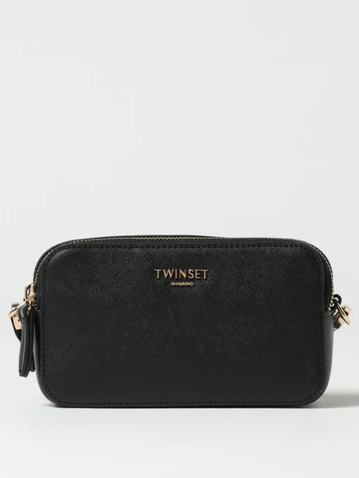 Borsa a tracolla in pelle sintetica Twinset