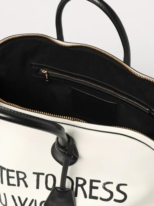 Borsa Archive Message Moschino Couture in pelle
