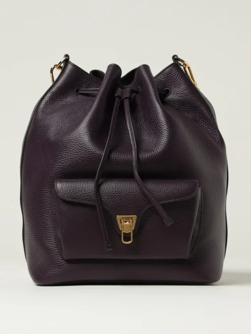 Borsa Beat Generation Coccinelle in pelle a grana