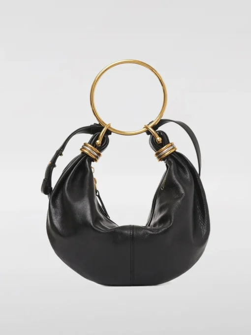 Borsa Bracelet Chloè in pelle martellata