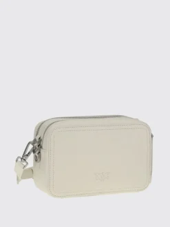 Borsa camera bag con logo in rilievo Pinko