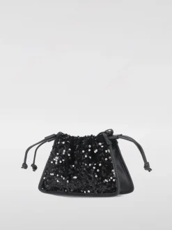Borsa Dulse Coccinelle in pelle con paillettes ricamate