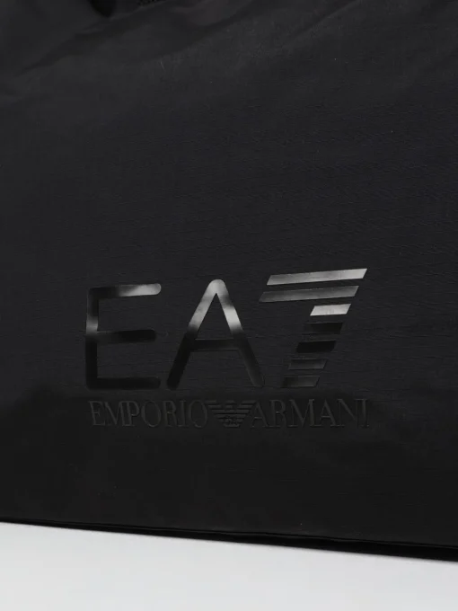 Borsa EA7 in nylon con stampa logo
