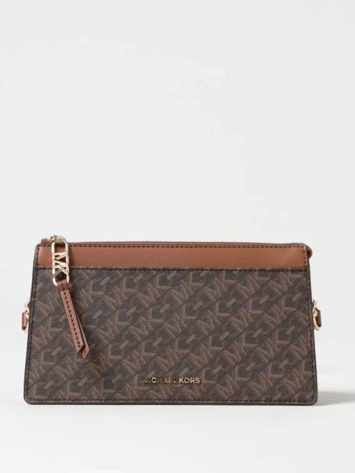 Borsa Empire Michael Kors in cotone spalmato saffiano e pelle