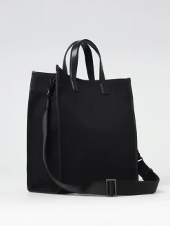 Borsa Emporio Armani in cotone e pelle
