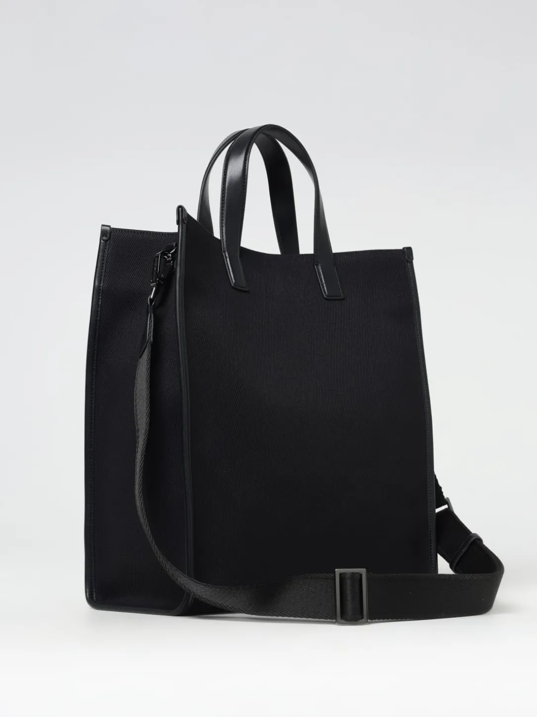 Borsa Emporio Armani in cotone e pelle