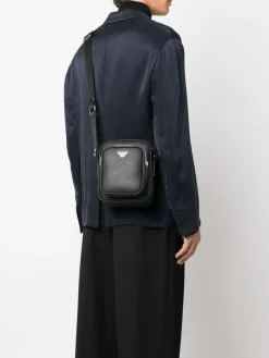 Borsa Emporio Armani in pelle saffiano