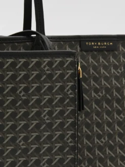 Borsa Ever-Ready Tory Burch in cotone spalmato