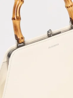 Borsa Goji Bamboo Jil Sander in pelle palmellata