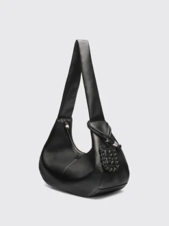 Borsa Hobo Ganni in pelle riciclata