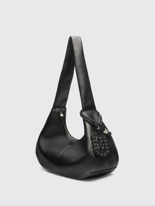 Borsa Hobo Ganni in pelle riciclata