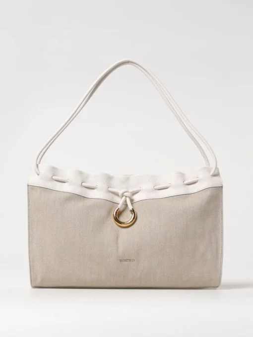Borsa Isabela Coccinelle in canvas e pelle a grana