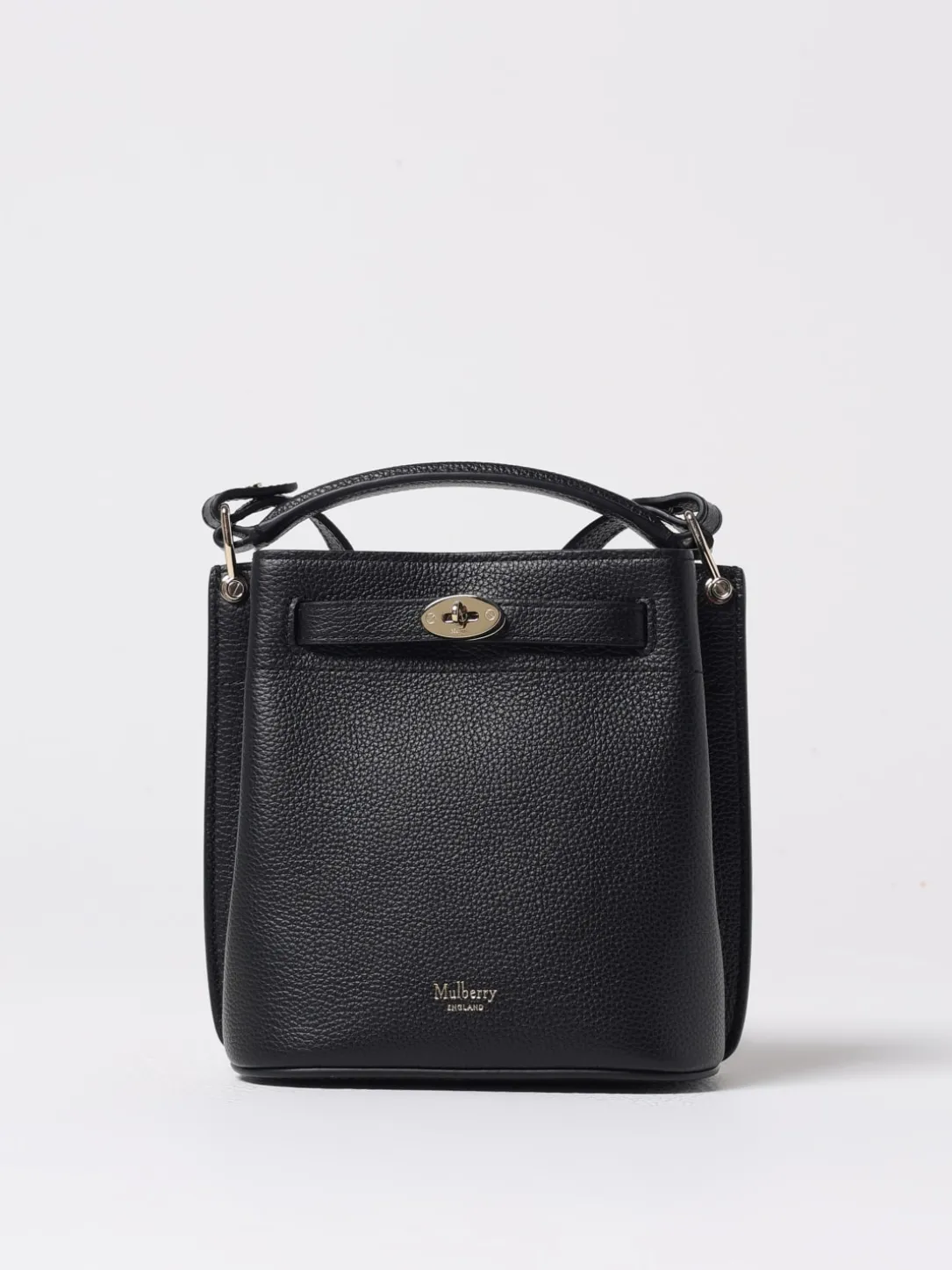 Borsa Islington Turn Lock Bucket Bag Mulberry