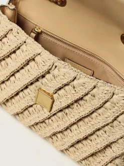 Borsa Kira Tory Burch in rafia intrecciata