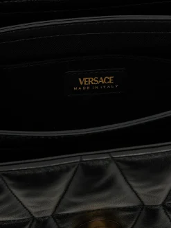 Borsa Kleio Versace in pelle trapuntata