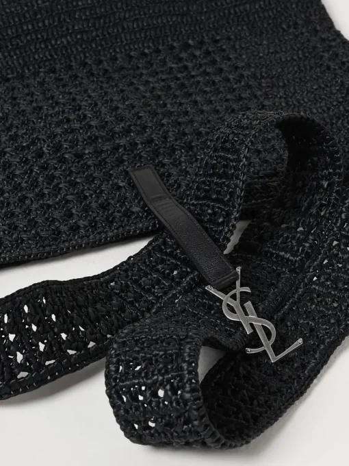 Borsa Le 5 À 7 Saint Laurent in rafia