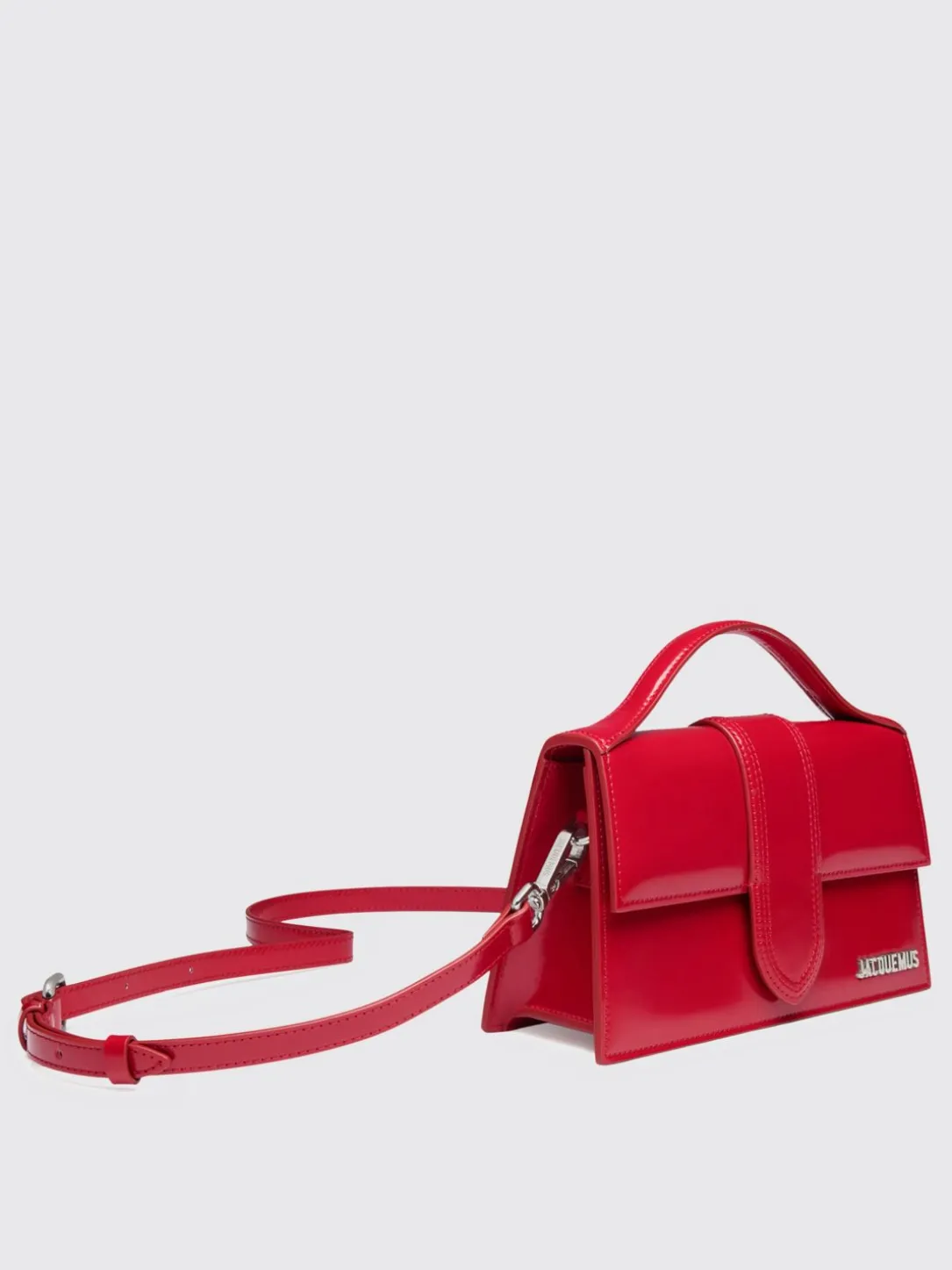Borsa Le Grand Bambino Long Jacquemus in vernice