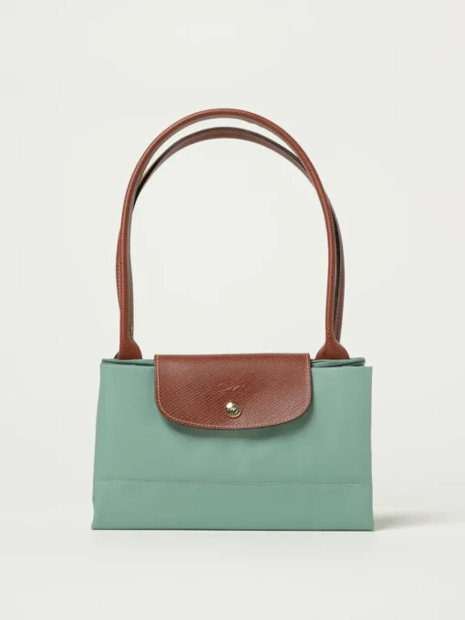 Borsa Le Pliage Original L Longchamp in nylon riciclato e pelle