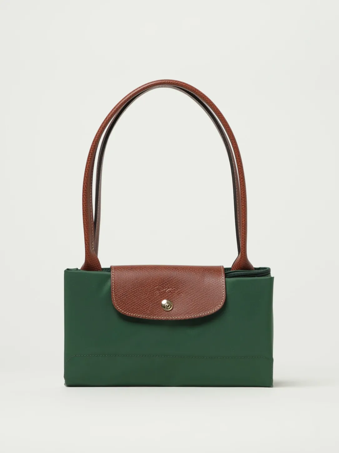 Borsa Le Pliage Original L Longchamp in nylon riciclato e pelle