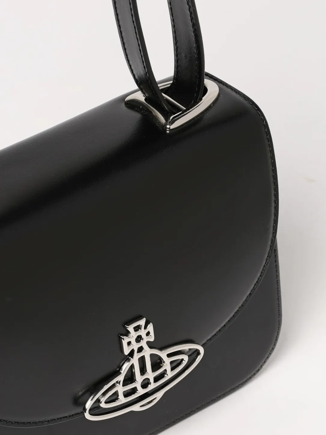 Borsa Linda Vivienne Westwood in pelle spazzolata