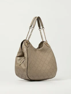 Borsa Liu Jo in pelle sintetica a grana con logo goffrato