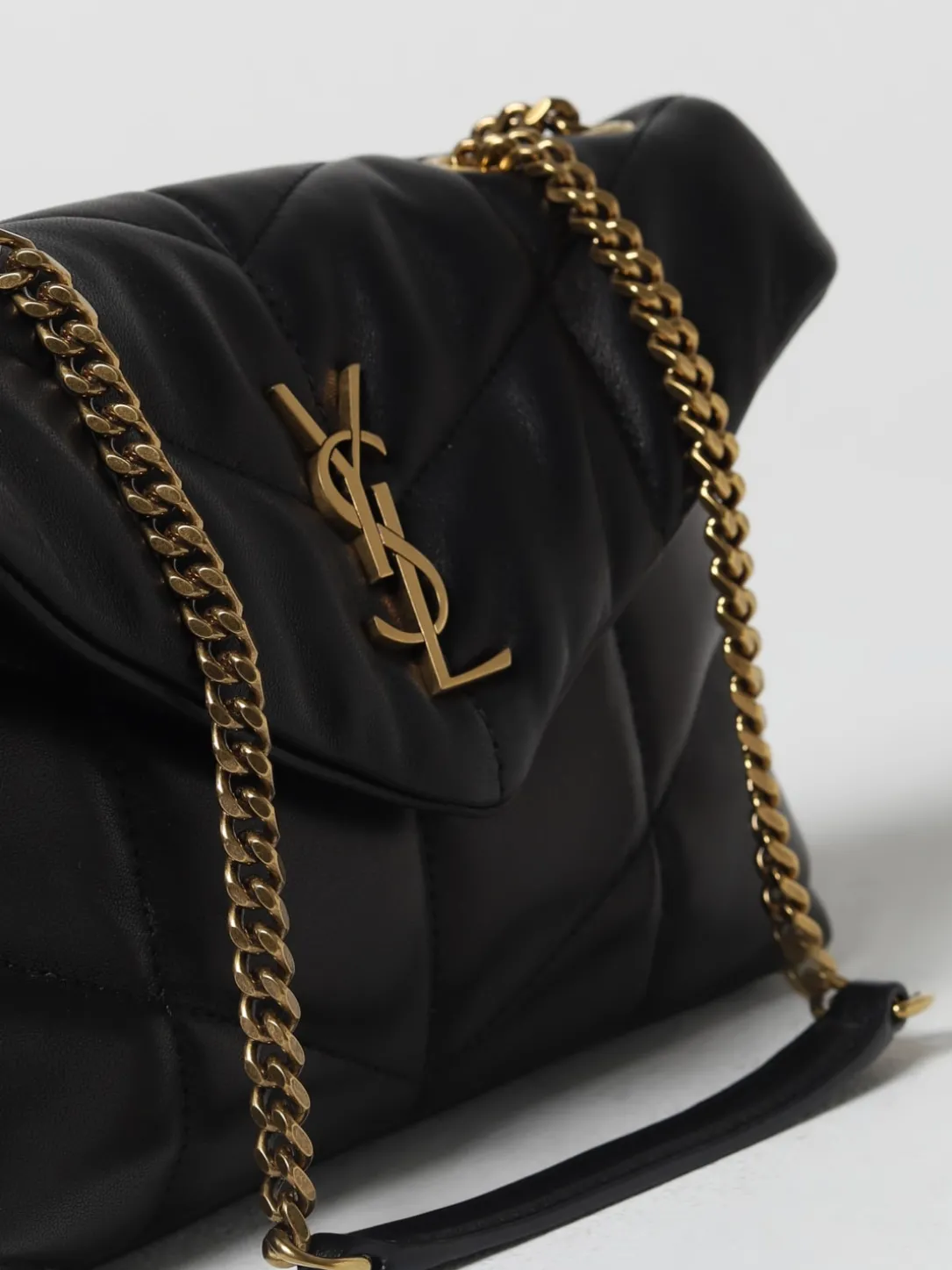 Borsa Loulou Saint Laurent in nappa trapuntata