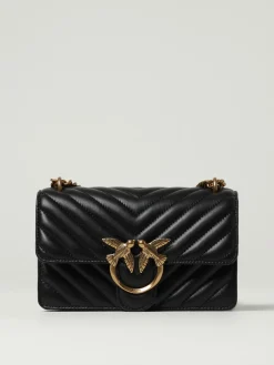 Borsa Love Bag Pinko in nappa matelassè chevron