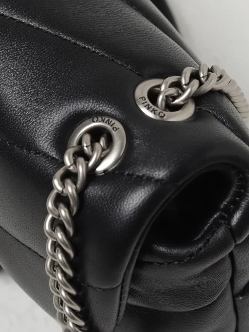 Borsa Love Puff Baby Pinko in nappa trapuntata