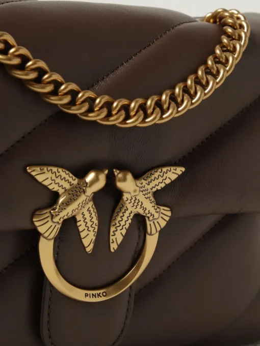 Borsa Love Puff Classic Medium Pinko in nappa matelassè