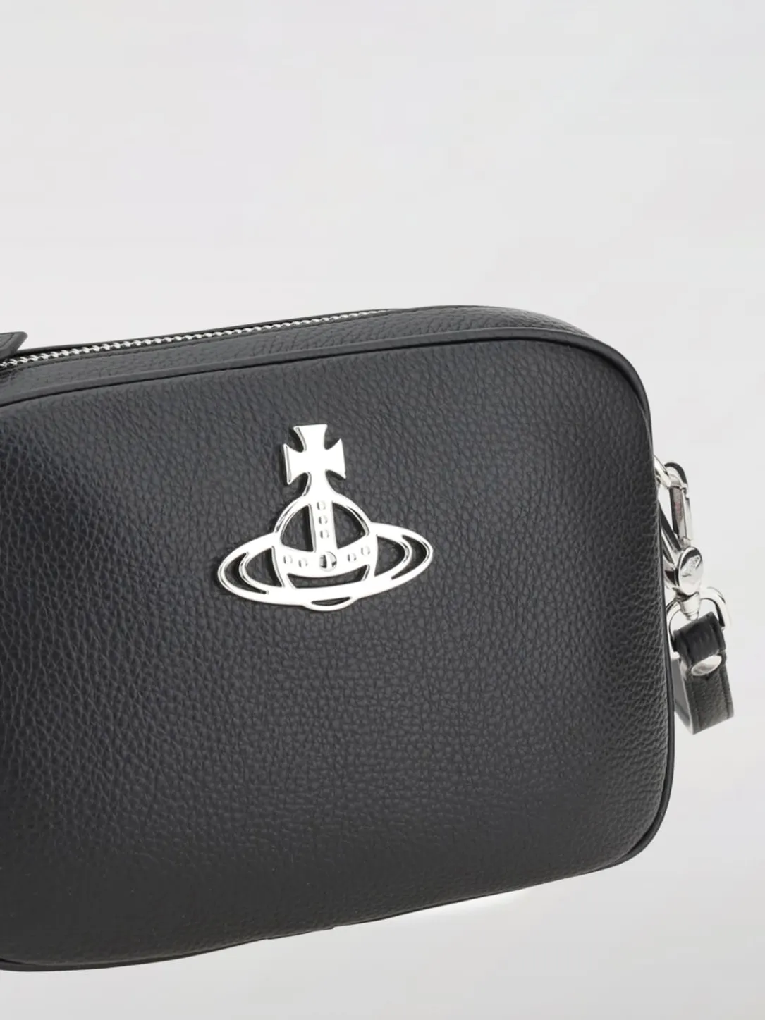 Borsa Mini Anna Vivienne Westwood in pelle sintetica con logo