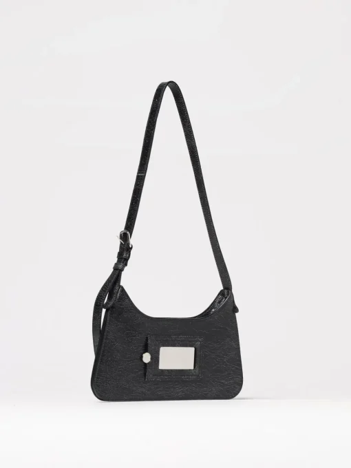 Borsa Mini Platt Acne Studios in pelle cracklè