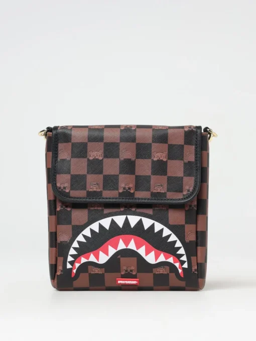 Borsa peeking character check messenger Sprayground