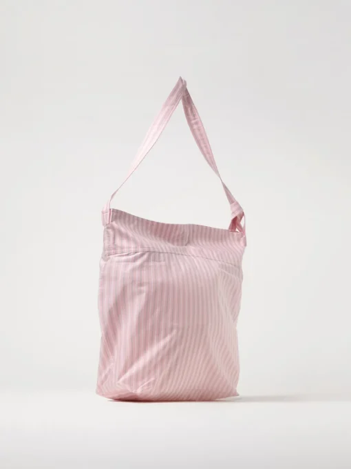 Borsa Philosophy Di Lorenzo Serafini in nylon con stampa a righe