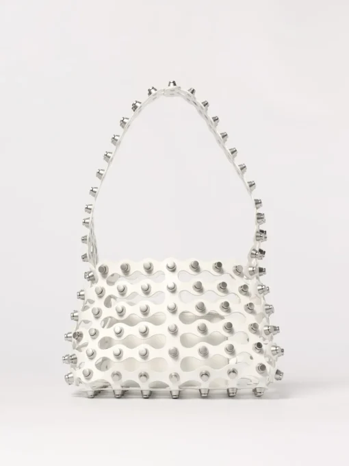 Borsa Rex Alexander Wang in pelle traforata con borchie all over