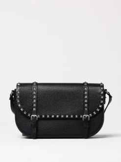Borsa Rockstud Valentino Garavani in pelle a grana