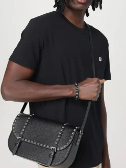 Borsa Rockstud Valentino Garavani in pelle a grana