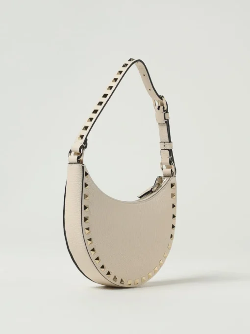 Borsa Rockstud Valentino Garavani in pelle a grana
