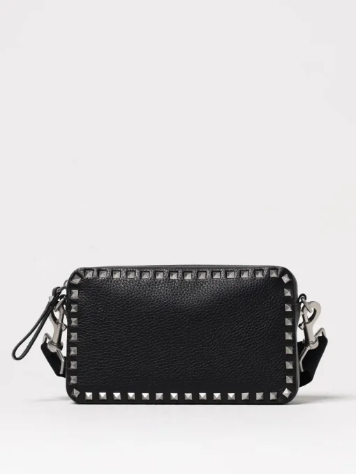 Borsa Rockstud Valentino Garavani in pelle a grana