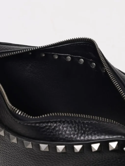 Borsa Rockstud Valentino Garavani in pelle a grana