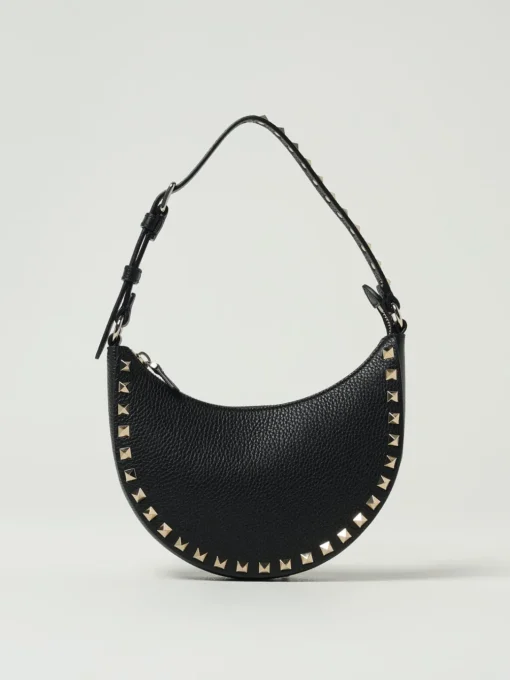 Borsa Rockstud Valentino Garavani in pelle a grana
