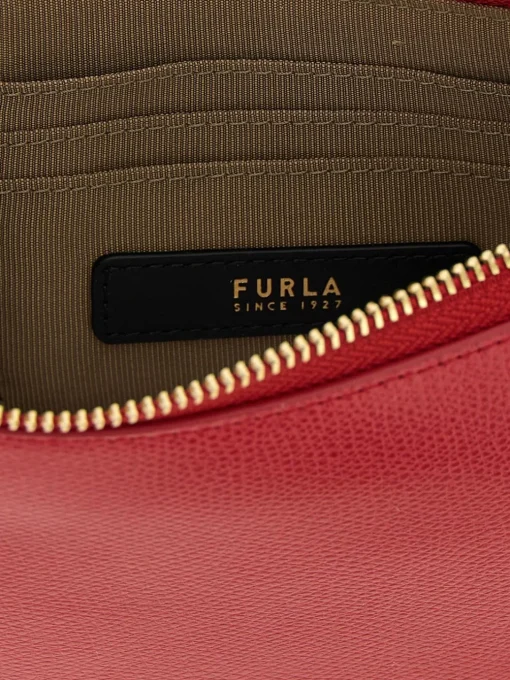 Borsa Sfera Mini Furla in pelle a grana