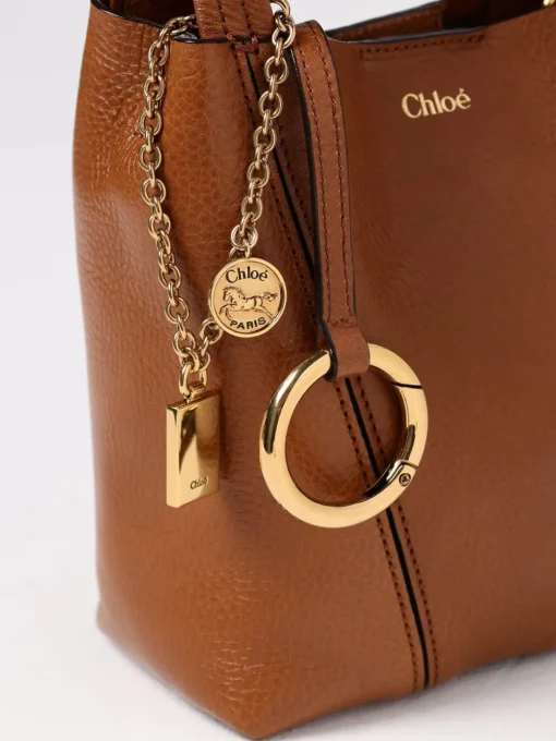 Borsa Spin Chloè in pelle a grana