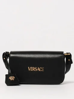 Borsa Tag Versace in pelle