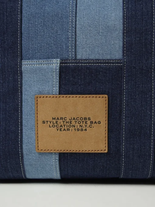 Borsa The Denim Large Tote Bag Marc Jacobs in denim