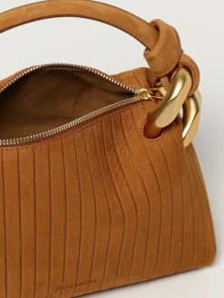 Borsa The Small Corner JW Anderson in camoscio a coste