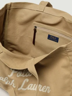 Borsa tote in cotone Polo Ralph Lauren