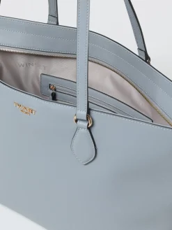 Borsa tote in pelle sintetica Twinset